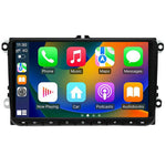 9 Inch CarPlay Android 9.0 Quad Core GPS Navigation Car Stereo Multimedia Player for Volkswagen 2003-2016, 2+32GB