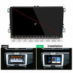 9 Inch CarPlay Android 9.0 Quad Core GPS Navigation Car Stereo Multimedia Player for Volkswagen 2003-2016, 2+32GB