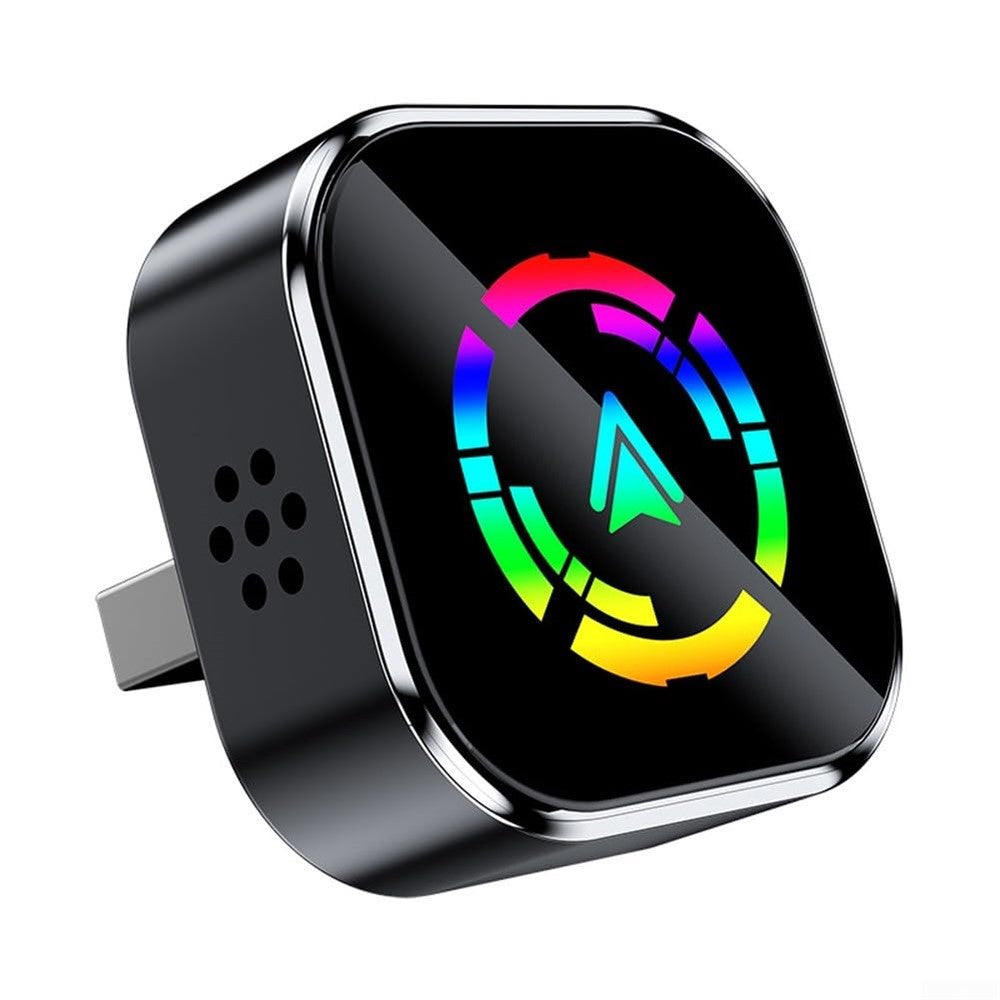 Q1A Kablet til trådløs CarPlay / Android Auto 2-i-1 Dongle Auto Connect Mini-adapter