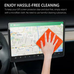 For Tesla Model 3 / Y (2019-2025) 15 Inch Car GPS Navigation Screen Protector Tempered Glass Film