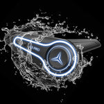 A3 PRO Motorcycle Helmet Bluetooth-compatible Intercom Headset with Hard Mic 1000m Range IP67 Waterproof Interphone