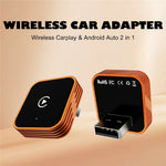 CP030-3 2-i-1 Trådløs CarPlay Android Auto Adapter Plug and Play Bil AI-boks til iPhone Android