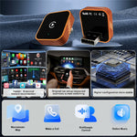 CP030-3 2-i-1 Trådløs CarPlay Android Auto Adapter Plug and Play Bil AI-boks til iPhone Android