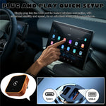 CP030-3 2-i-1 Trådløs CarPlay Android Auto Adapter Plug and Play Bil AI-boks til iPhone Android