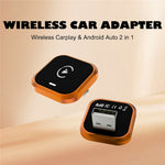 CP030-5 2 in 1 Wireless CarPlay Android Auto Adapter WiFi 6 Dual Band USB Dongle Car AI Box