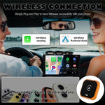 CP030-5 2 in 1 Wireless CarPlay Android Auto Adapter WiFi 6 Dual Band USB Dongle Car AI Box