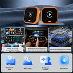 CP030-5 2 in 1 Wireless CarPlay Android Auto Adapter WiFi 6 Dual Band USB Dongle Car AI Box