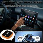 CP030-5 2 in 1 Wireless CarPlay Android Auto Adapter WiFi 6 Dual Band USB Dongle Car AI Box
