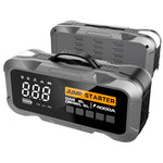 CY97 8000mAh Car Jump Starter with Air Compressor 150PSI Tire Inflator with LED Emergency Light