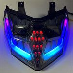APP Control RGB Motorcycle Tail Light for CLICK 125  /  150  /  V1  /  V2  /  V3  /  125i Dynamic Sequential Turn Signal Brake Lamp