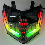 APP Control RGB Motorcycle Tail Light for CLICK 125  /  150  /  V1  /  V2  /  V3  /  125i Dynamic Sequential Turn Signal Brake Lamp