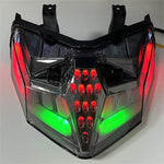 APP Control RGB Motorcycle Tail Light for CLICK 125  /  150  /  V1  /  V2  /  V3  /  125i Dynamic Sequential Turn Signal Brake Lamp