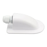 A6097 White Solar Single Cable Entry Gland Box Waterproof ABS Solar Entry Housing for RVs