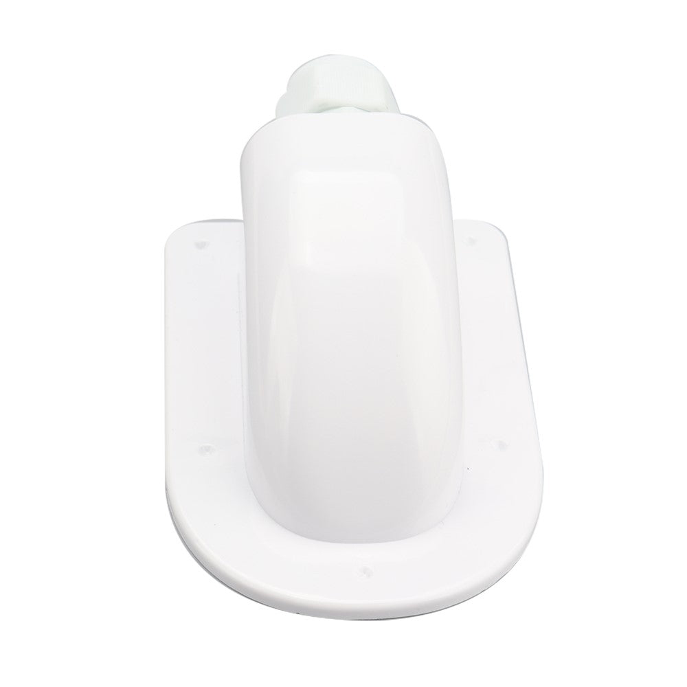 A6097 White Solar Single Cable Entry Gland Box Waterproof ABS Solar Entry Housing for RVs