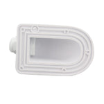 A6097 White Solar Single Cable Entry Gland Box Waterproof ABS Solar Entry Housing for RVs