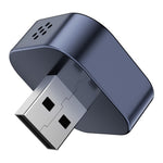 Q1A 4-i-1 Kablet til Trådløs CarPlay Android Auto Adapter USB Dongle Understøtter AirPlay og Mirror Link, med Åndedrætslys