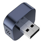 Q1A 4-i-1 Kablet til Trådløs CarPlay Android Auto Adapter USB Dongle Understøtter AirPlay og Mirror Link, med Åndedrætslys