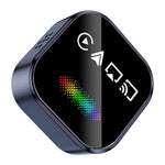 Q1A 4-i-1 Kablet til Trådløs CarPlay Android Auto Adapter USB Dongle Understøtter AirPlay og Mirror Link, med Åndedrætslys