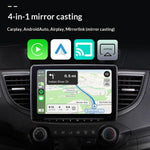 Q1AS 4-in-1 Diamond Cut Wireless CarPlay Adapter Wired to Wireless Android Auto AirPlay Mirror Link USB Dongle