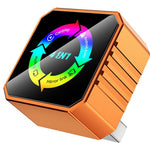 Q1BVS 4 in 1 Wired to Wireless CarPlay Adapter Android Auto Airplay Mirror Link AirPlay USB Dongle Smart AI Box