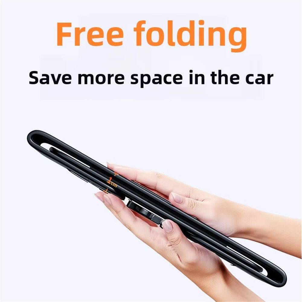 Bilnäsdukslåda Hållare Läder Ryggstöd Organizer Med Metallöppning Design För Bilar