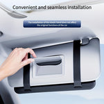 Car Sun Visor Organizer Tissue Box Holder Glasses Storage Compartment Multi-functional Card Storage Pouch for Cars Trucks