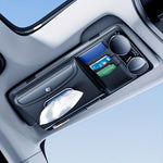 Car Sun Visor Organizer Tissue Box Holder Glasses Storage Compartment Multi-functional Card Storage Pouch for Cars Trucks