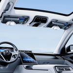 Car Sun Visor Organizer Tissue Box Holder Glasses Storage Compartment Multi-functional Card Storage Pouch for Cars Trucks