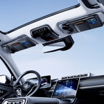 Car Sun Visor Organizer Multi-Function Storage Bag Glasses Card Holder Document Storage Pouch
