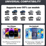 TYS-4262AC 2-in-1 Wireless CarPlay Android Auto Adapter Bluetooth-compatible WiFi USB-A USB-C Dual Interface Dongle
