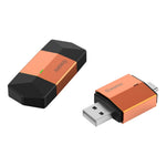 TYS-4262AC 2-in-1 Wireless CarPlay Android Auto Adapter Bluetooth-compatible WiFi USB-A USB-C Dual Interface Dongle