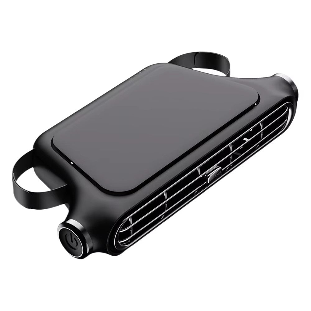 KLX05 Dual Turbine Portable Car Seat Cooling Fan 3-Speed Adjustable Rear Backrest Fan