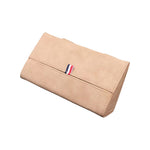 Large Size Car Sun Visor Organizer Box Suede Clip-on Magnetic Eyeglasses Case Card Holder