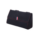 Large Size Car Sun Visor Organizer Box Suede Clip-on Magnetic Eyeglasses Case Card Holder