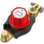 12V / 24V Battery Disconnect Switch Top Post Negative Terminal Master Switch for Car Truck RV Boat