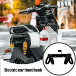 Double Hook Anti-Drop Electric Scooter Hook Plastic Motorcycle Hanger for Bottle Bag Umbrella