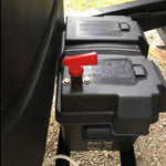 A2941 200A Car Boat Battery Kill Switch Isolator Power Disconnect Switch Heat Shrink Tube Wiring Terminal Kit with 2 Keys
