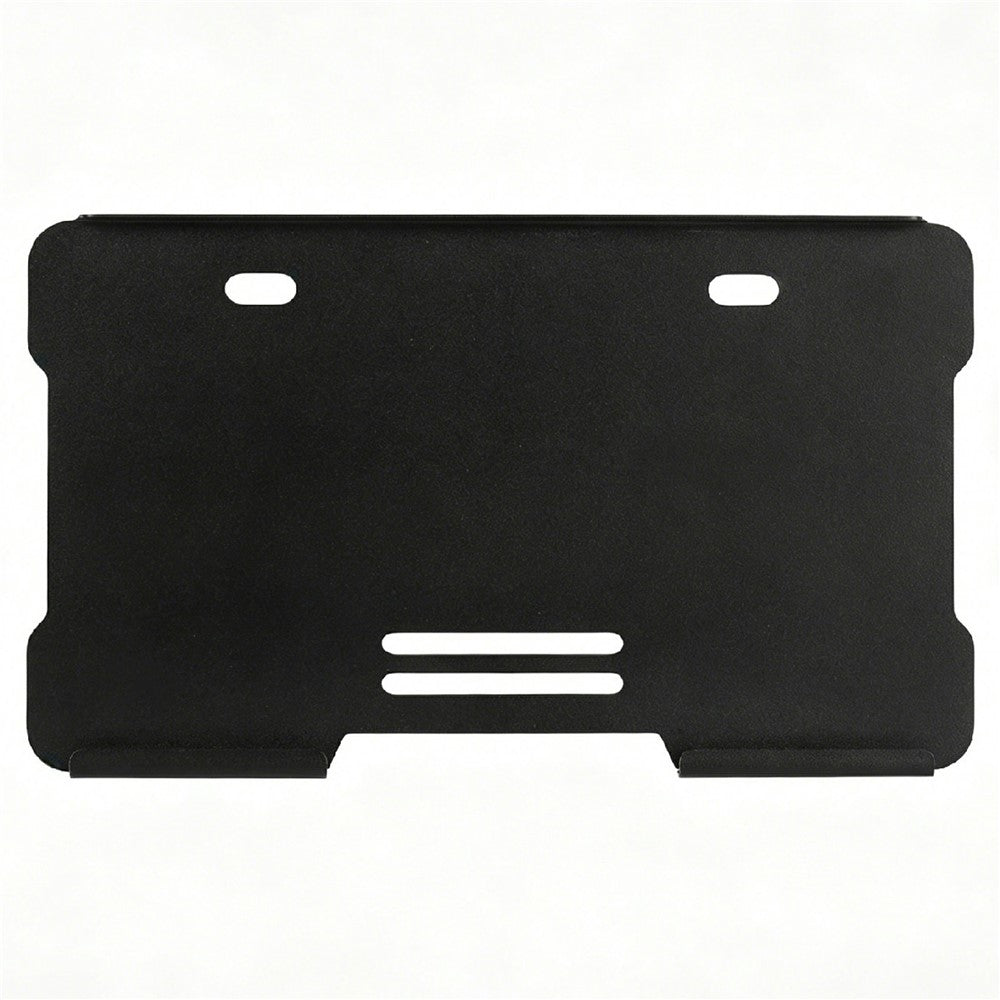 Aluminum Alloy Motorcycle License Plate Frame with 3mm Transparent Acrylic Cover