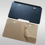 Aluminum Alloy Motorcycle License Plate Frame with 3mm Transparent Acrylic Cover