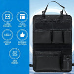 600D Oxford Fabric Car Seat Back Hanging Organizer Multi Pocket Storage Bag for SUV