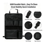 600D Oxford Fabric Car Seat Back Hanging Organizer Multi Pocket Storage Bag for SUV