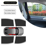 4 stk. / sæt Bil magnetisk solskærm sidevindue UV-beskyttelse privatlivsgardin til SUV sedan