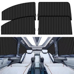 4 stk. / sæt Bil magnetisk solskærm sidevindue UV-beskyttelse privatlivsgardin til SUV sedan