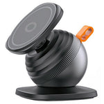 Magnetic Car Phone Holder Adhesive Mount 360 Degree Rotating Cellphone Stand with Cable Clip