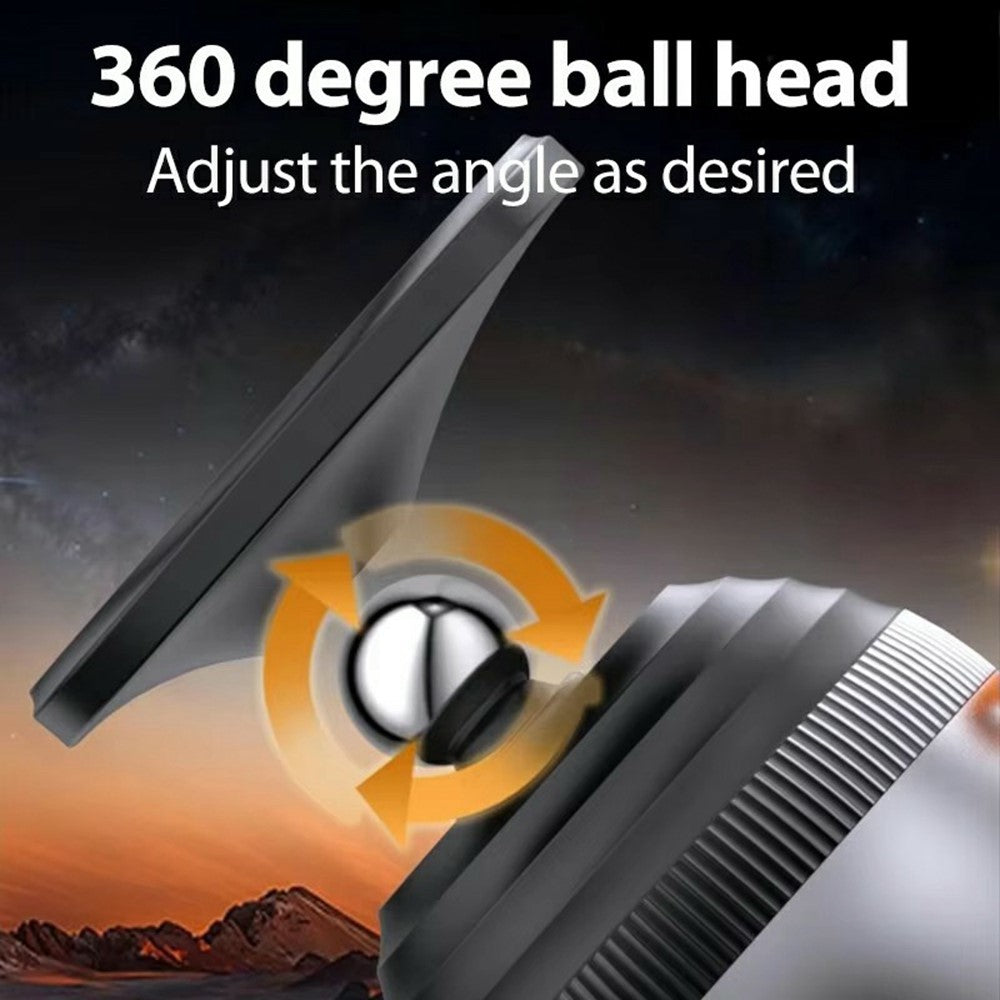 Magnetic Car Phone Holder Adhesive Mount 360 Degree Rotating Cellphone Stand with Cable Clip