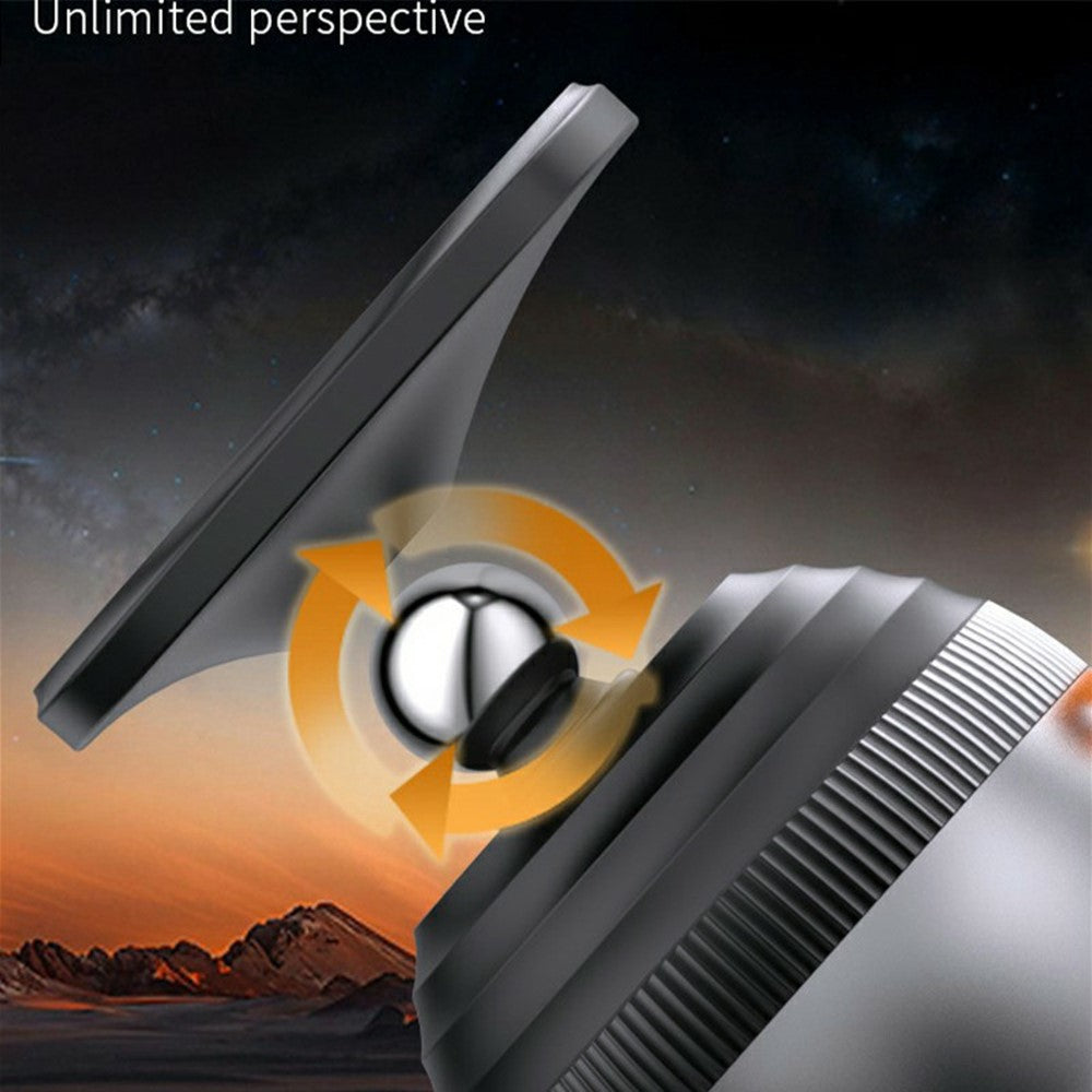 Magnetic Car Phone Holder Adhesive Mount 360 Degree Rotating Cellphone Stand with Cable Clip