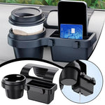 Car Window Organizer Multi-Function Cup Holder Phone Storage Box for Door Side Hanging