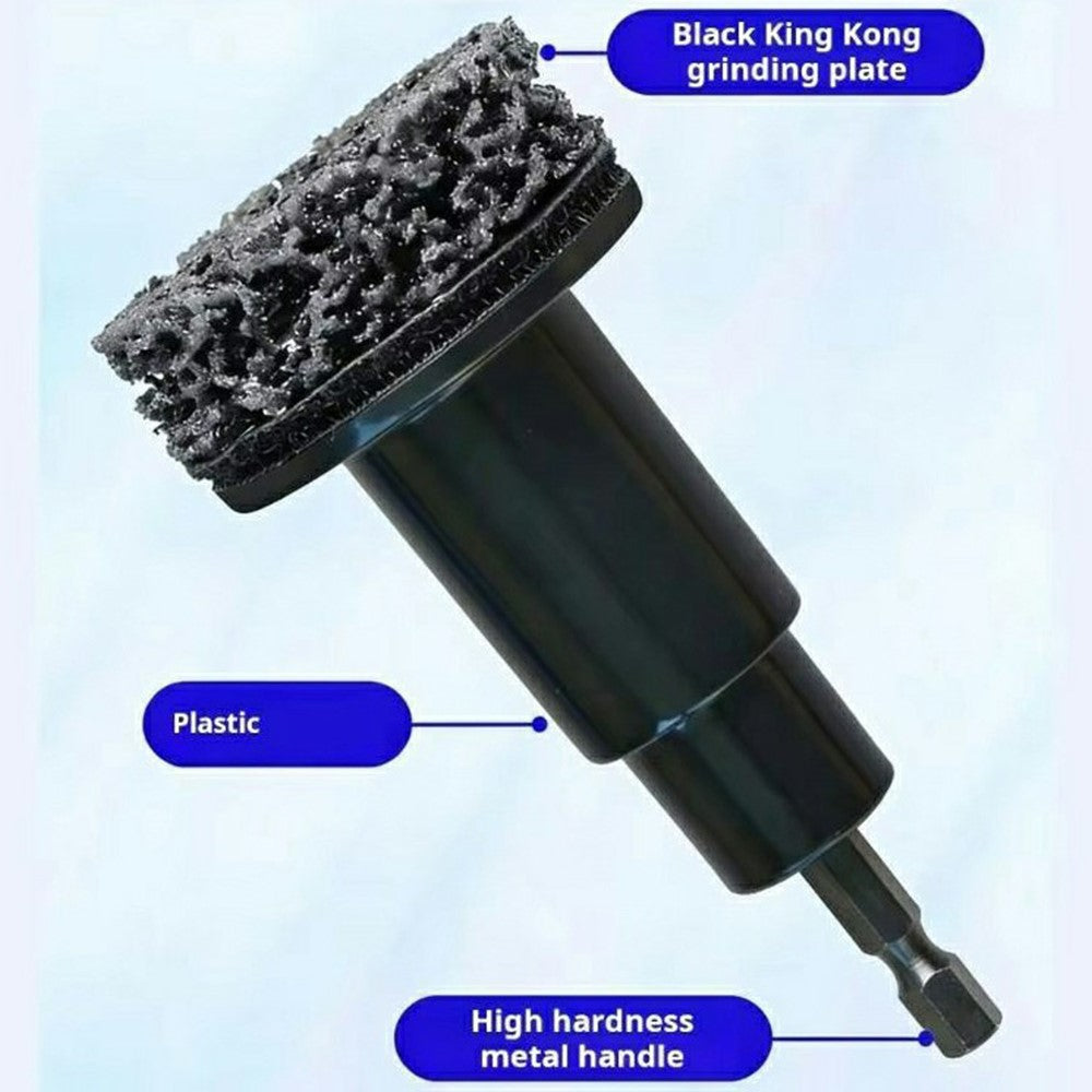9Pcs Wheel Hub Brake Disc Rust Removal Tool Kit with 5 Grinding Discs Wire Brush Gloves for Car Maintenance