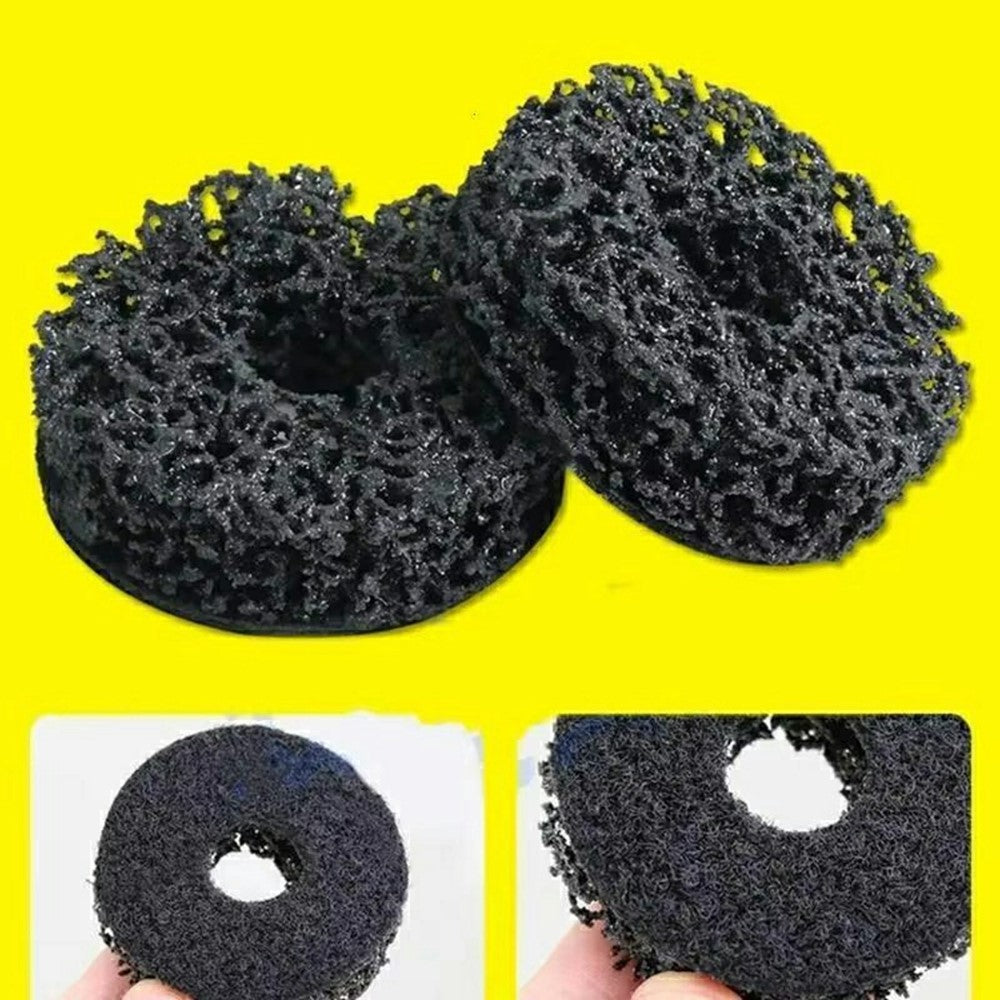 9Pcs Wheel Hub Brake Disc Rust Removal Tool Kit with 5 Grinding Discs Wire Brush Gloves for Car Maintenance