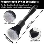 7Pcs Car Detailing Brush Kit Soft Wheel Hub Detail Brush Sponge Pad Car Wash Tools Set
